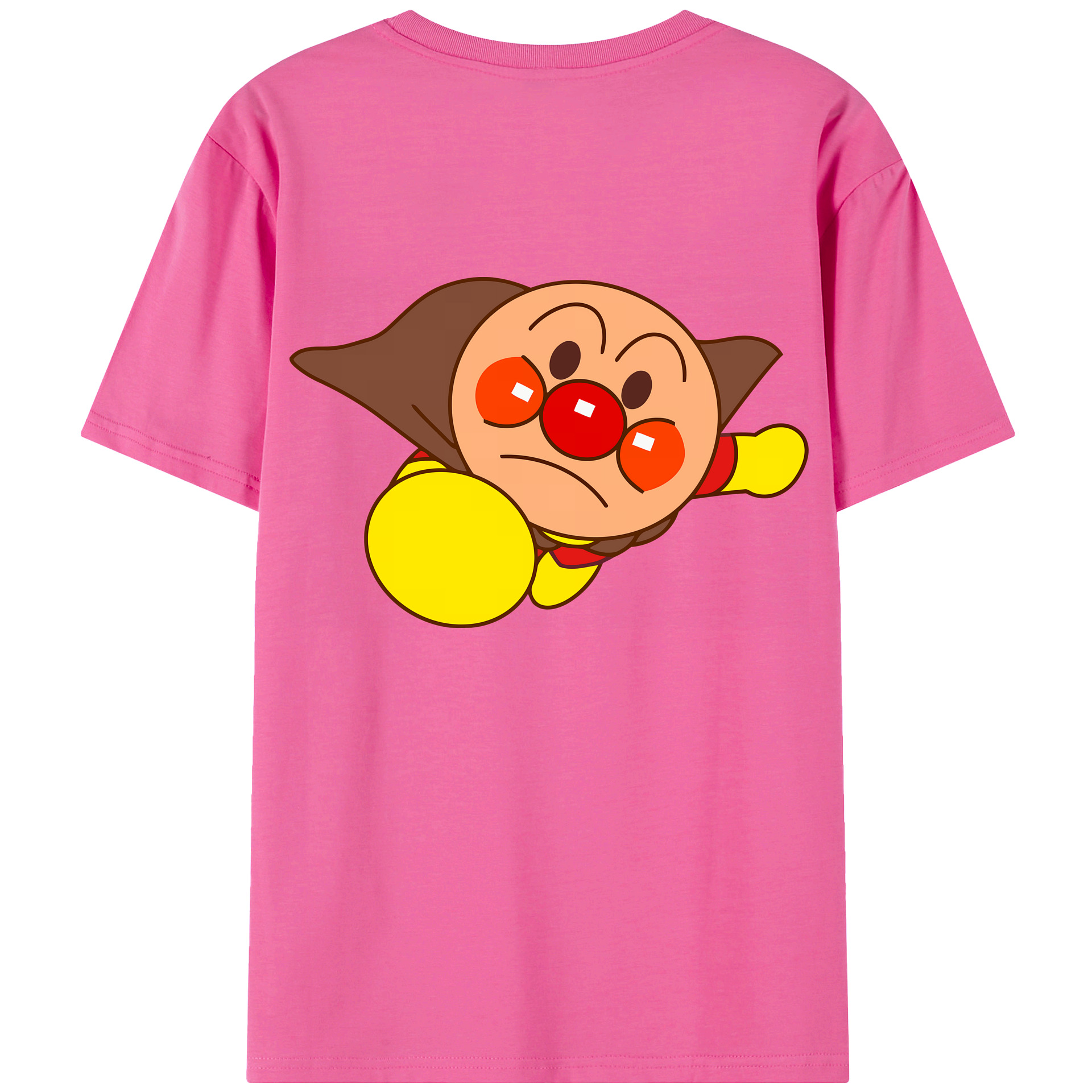 （画像用） アンパンマン Anpanman レディース半袖Tシャツ(バックプリント)